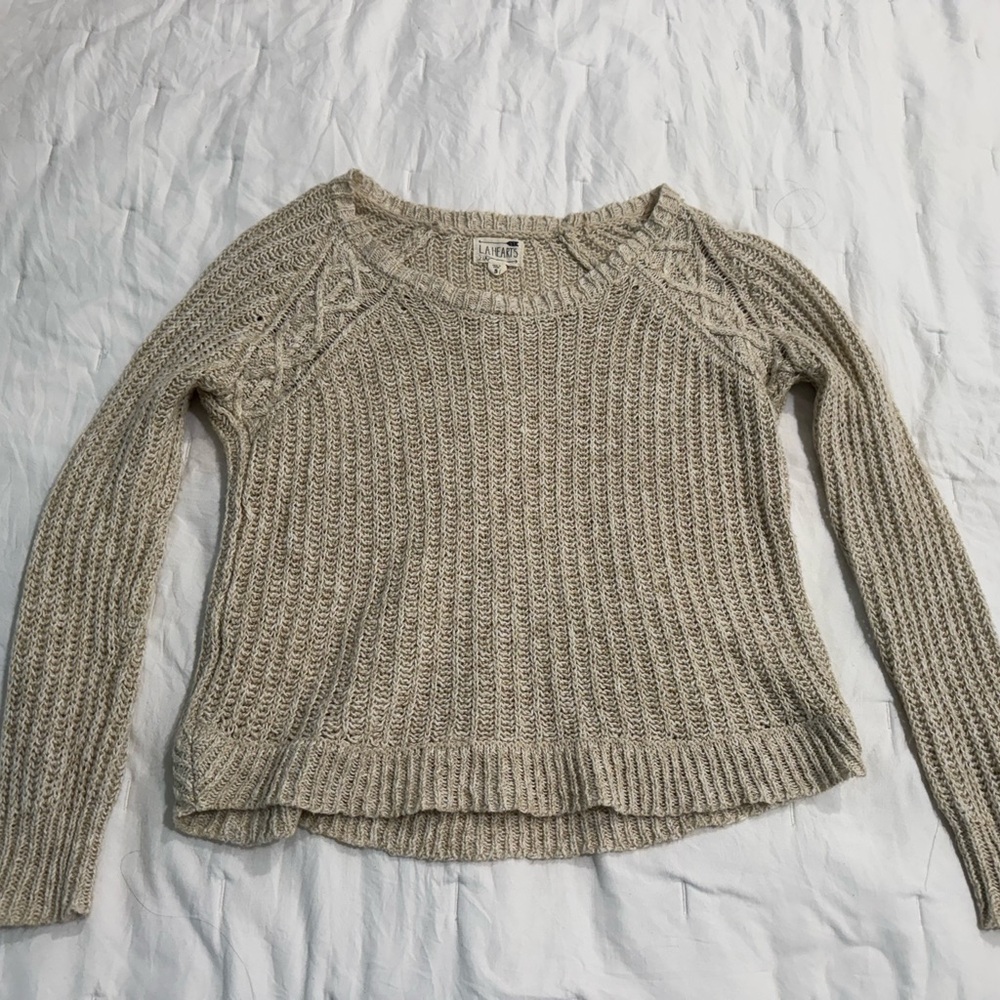 LA Hearts knit sweater S